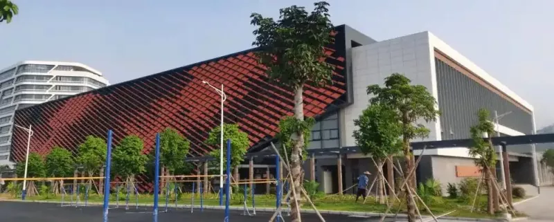 स्पेस ट्रस स्ट्रक्चर जिम्नेजियम